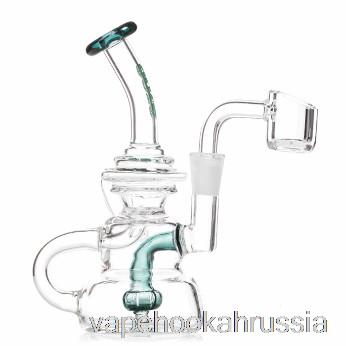 Vape Russia Ooze Flood Mini Dab Rig Ocean Green (прозрачный/бирюзовый)